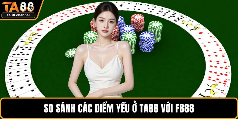 So sánh các điểm yếu ở TA88 với FB88